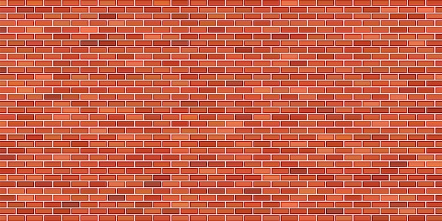 Brown brick wall vector background