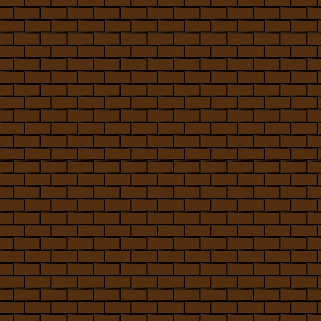 Vector brown bricks