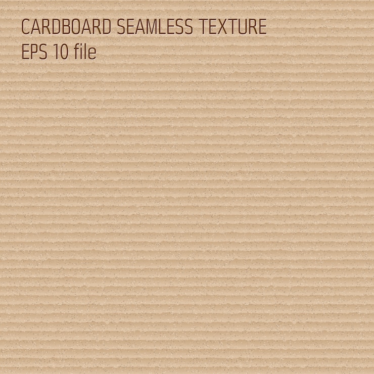 Vector brown carton texture