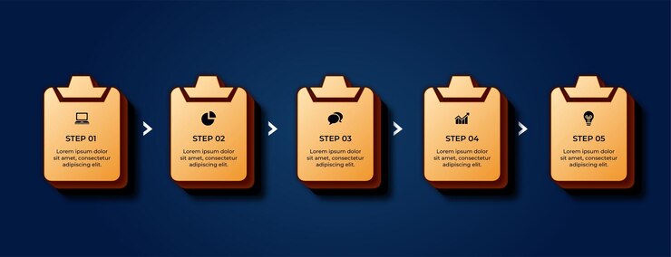 Vector 棕色效應資訊圖片提升您的商業訊息