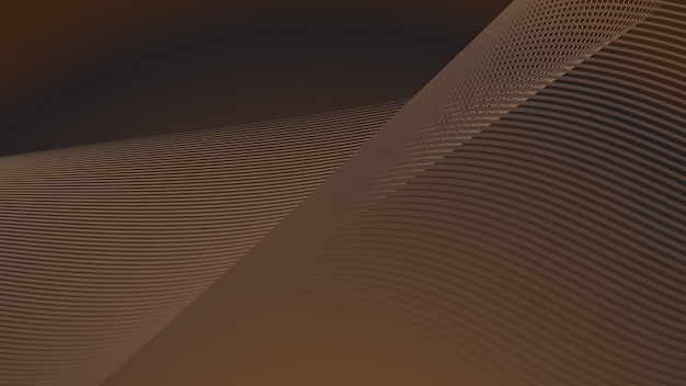 brown gradient with stripes curve line abstract background for backdrop