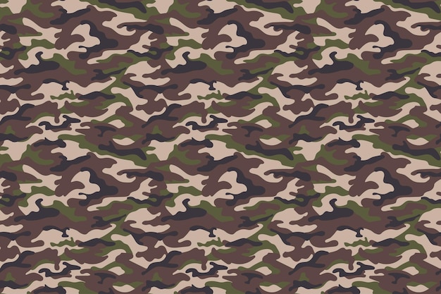 Brown green camouflage texture Vector