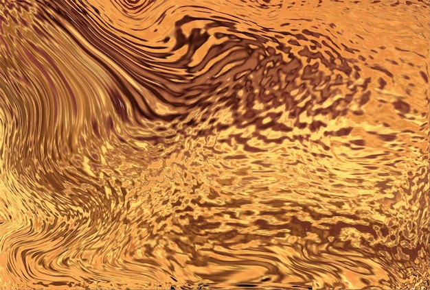 Brown liquid marble background premium vector