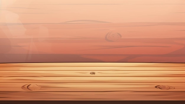 Vector a brown and orange background with a reflection of a sunset in the water