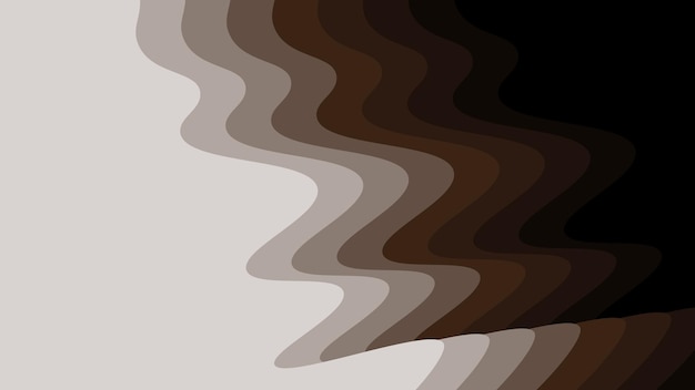 brown paper cut abstract background vector image