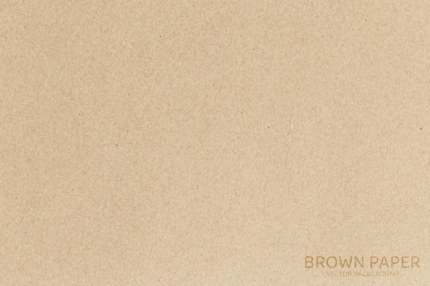 Vector brown paper texture background