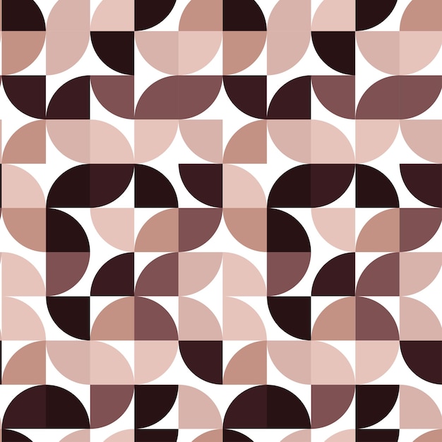 Brown shading geometric pattern design