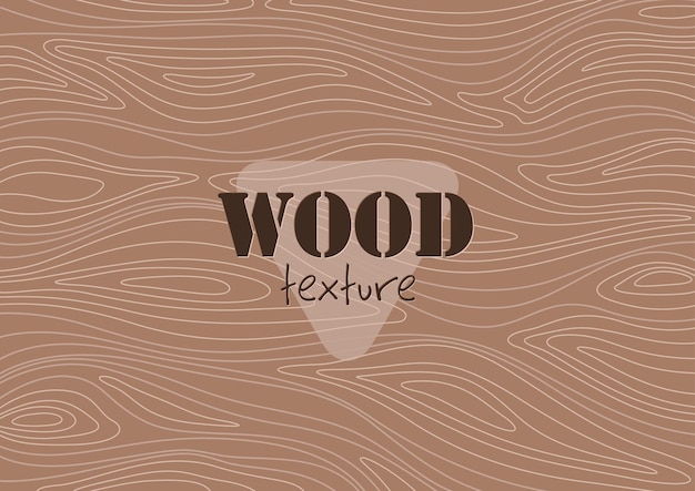 Vector brown wood background texture