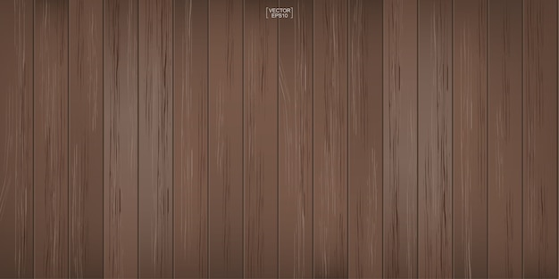 Vector brown wood pattern and texture for background.