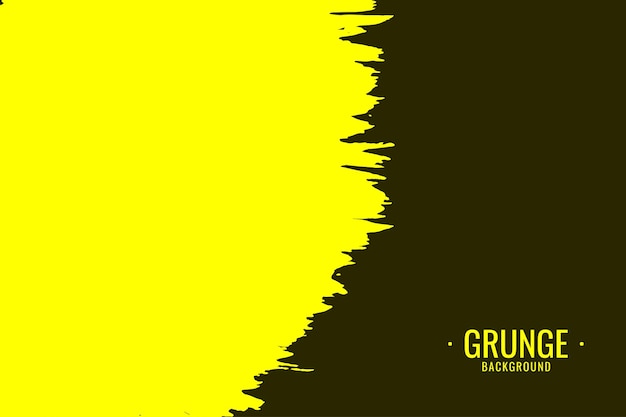 Brown and yellow grunge background vector