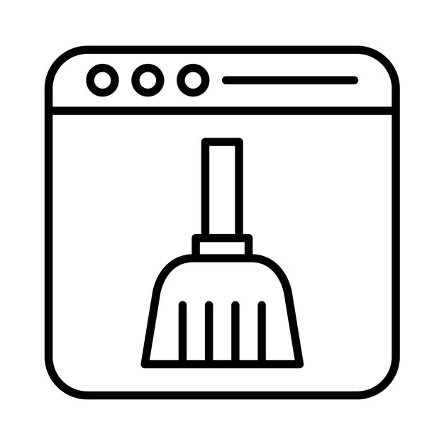 Чистая иллюстрация браузера