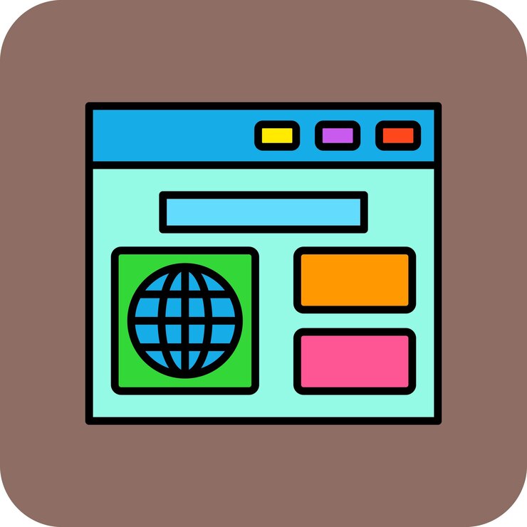 Vector browser icon