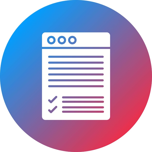 Browser icoon vector afbeelding Kan worden gebruikt voor No Code