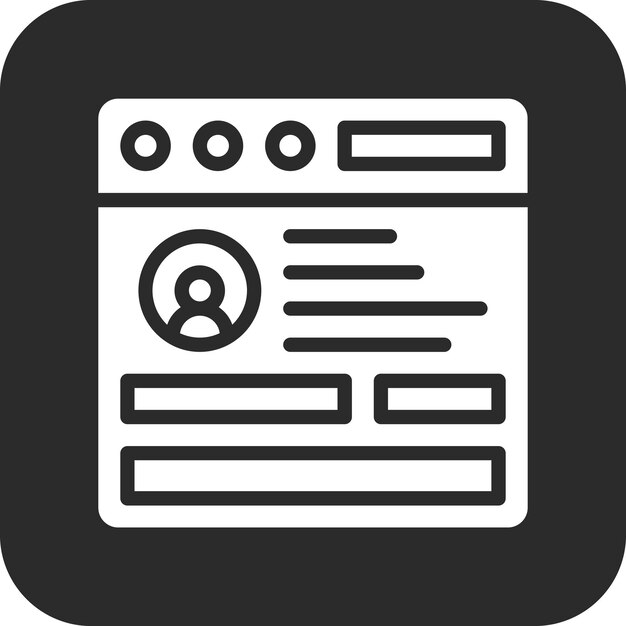브라우저 로그인 터 아이콘 일러스트레이션 코딩 및 개발 아이콘 세트