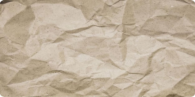 Bruine gerimpelde papieren textuurvector met rustieke patronen voor creatieve en natuurlijke grafische ontwerpen