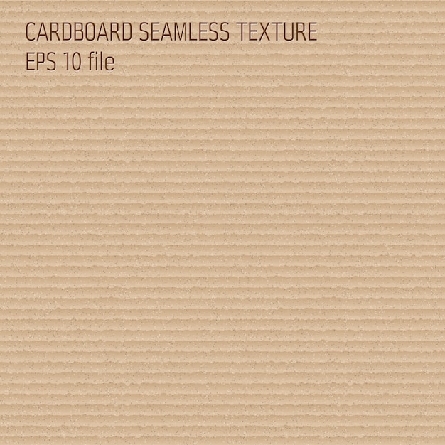 Vector bruine kartonnen textuur