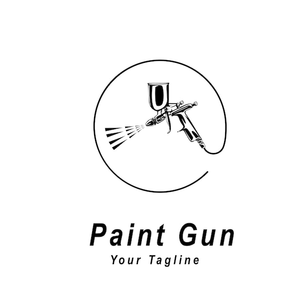 Brush and paint with full color with minimalist design style Creative concept of paint design