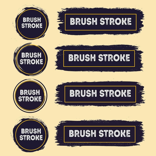 brush stroke collection