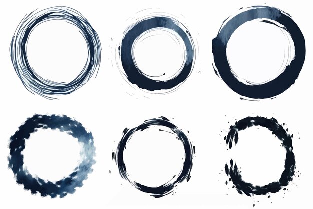 Vector brush stroke set vector paintbrush boxes textures backgrounds for text