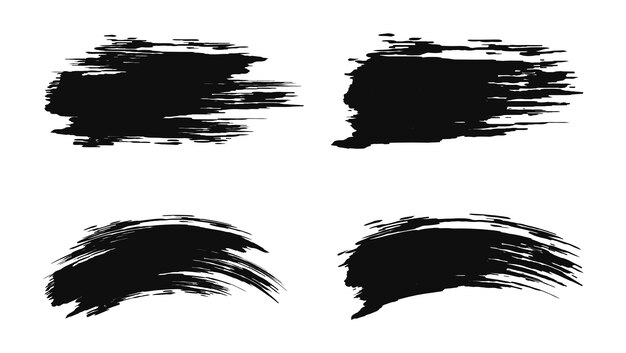 brush stroke set