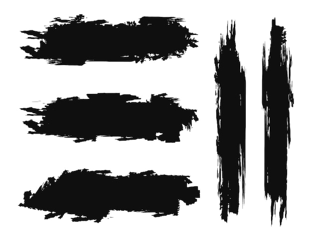 brush stroke set