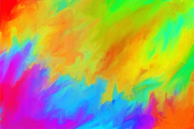 Brush Strokes Painting Effect Background