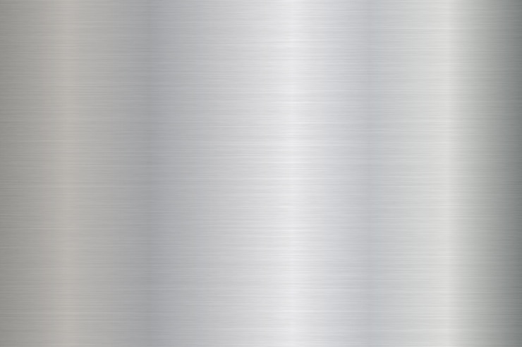 Vector brushed silver metal vector background
