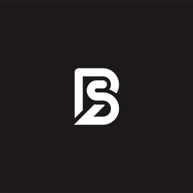 BS initials logo design