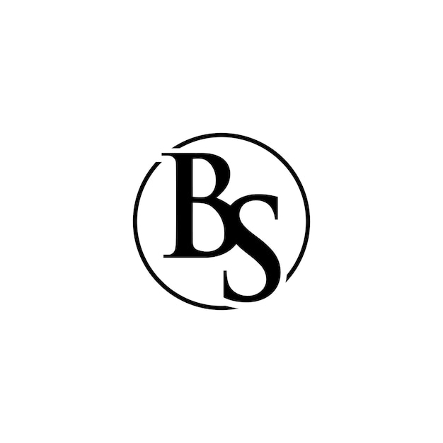 Bs logo design