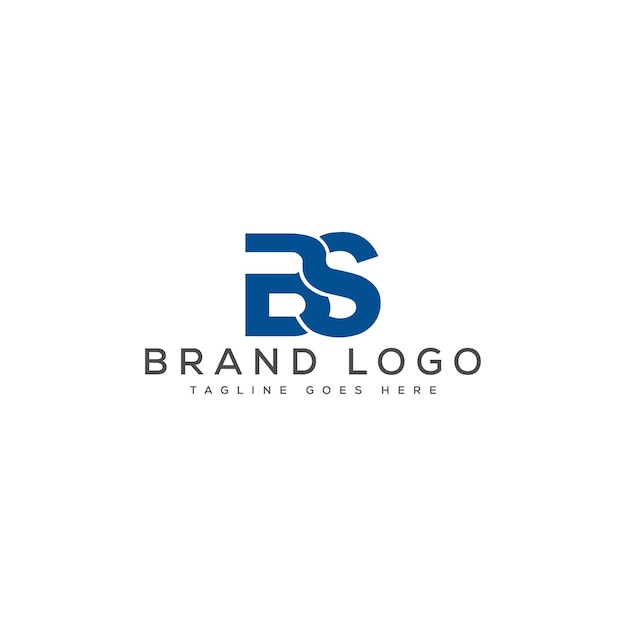 bs monogram logo design