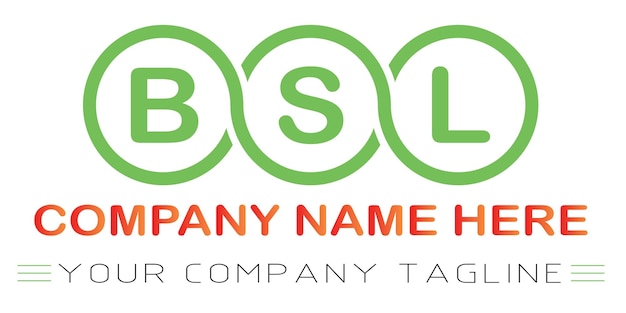 BSL Letter Logo Design