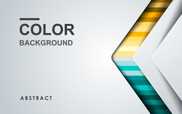 Bstract colored background with overlap layer