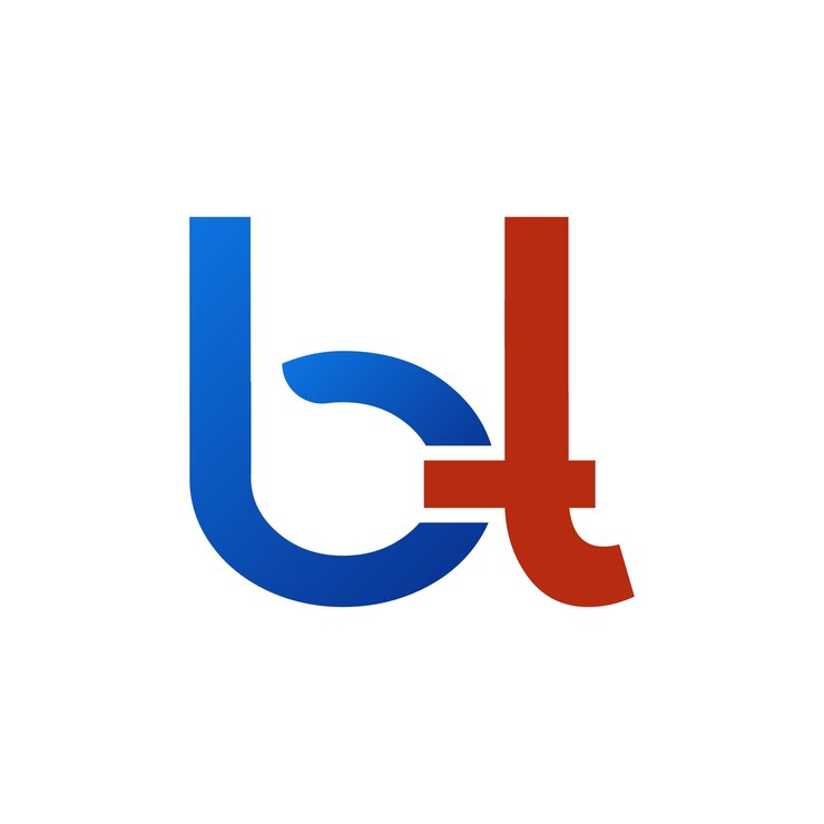 BT logo design template