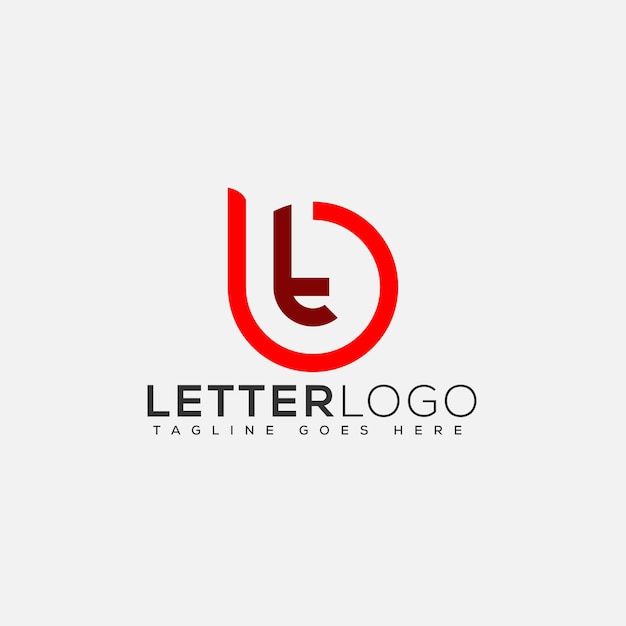 Vector bt logo ontwerp sjabloon vector grafisch branding element