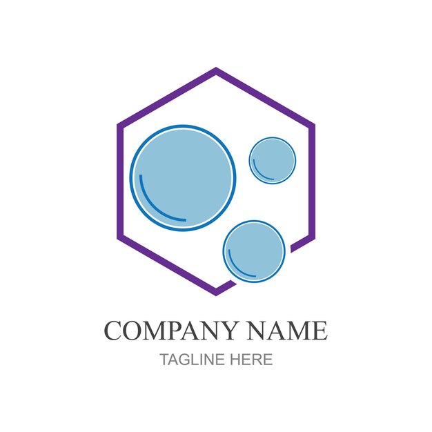 bubbels icoon vector element ontwerp sjabloon web