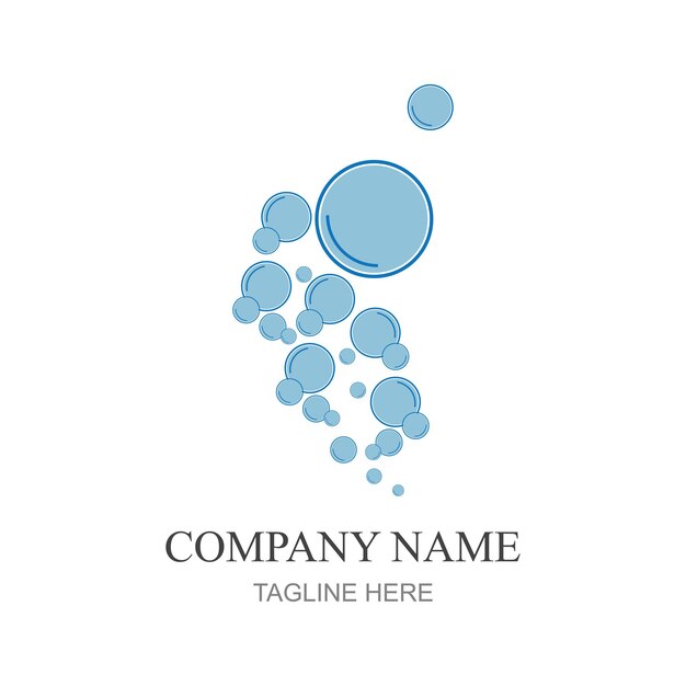 bubbels icoon vector element ontwerp sjabloon web