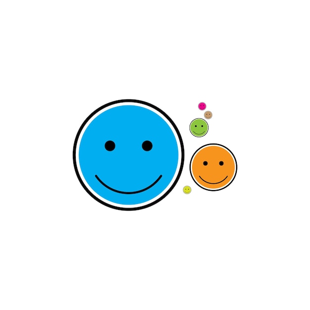 Bubble icon vector illustration design template