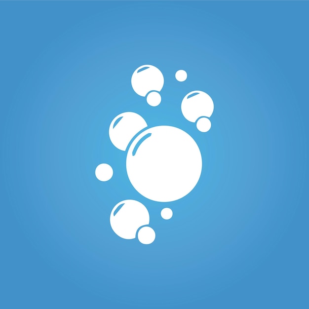 Vector bubble icon vector