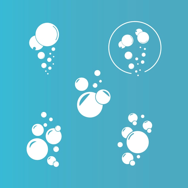 Bubble icon vector