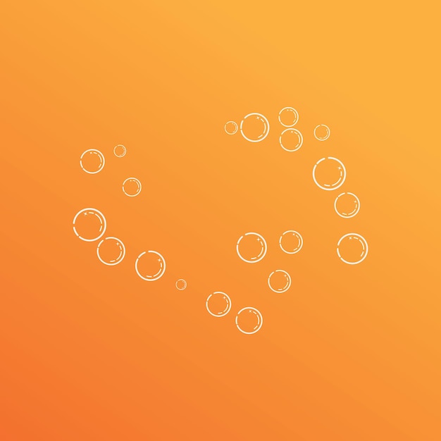 Bubble illustratie vector ontwerp