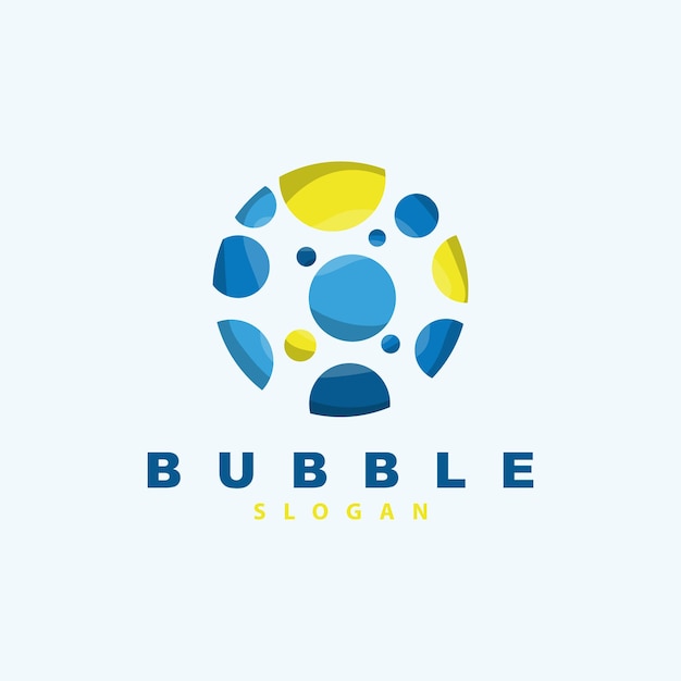 Bubble Logo Beautiful Bubble Vector Design Inspiration Element