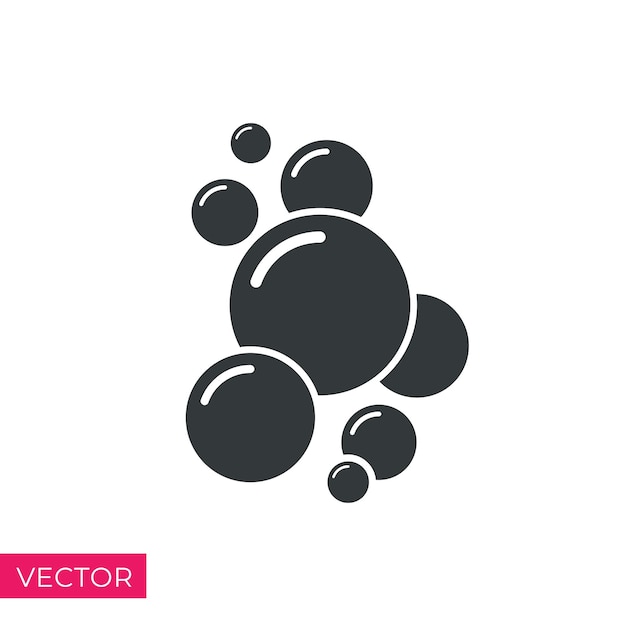 Bubble pictogram vector eps 10