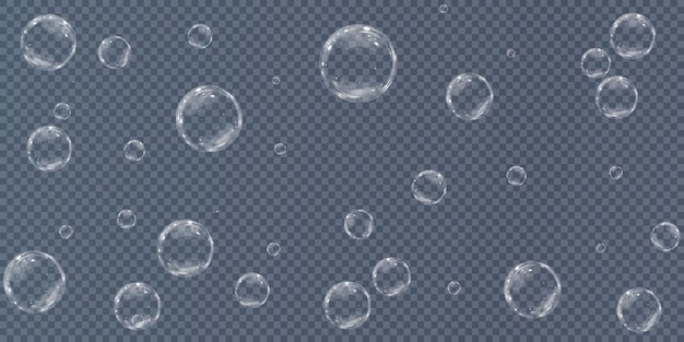 Bubble png water glass bubble realistic png