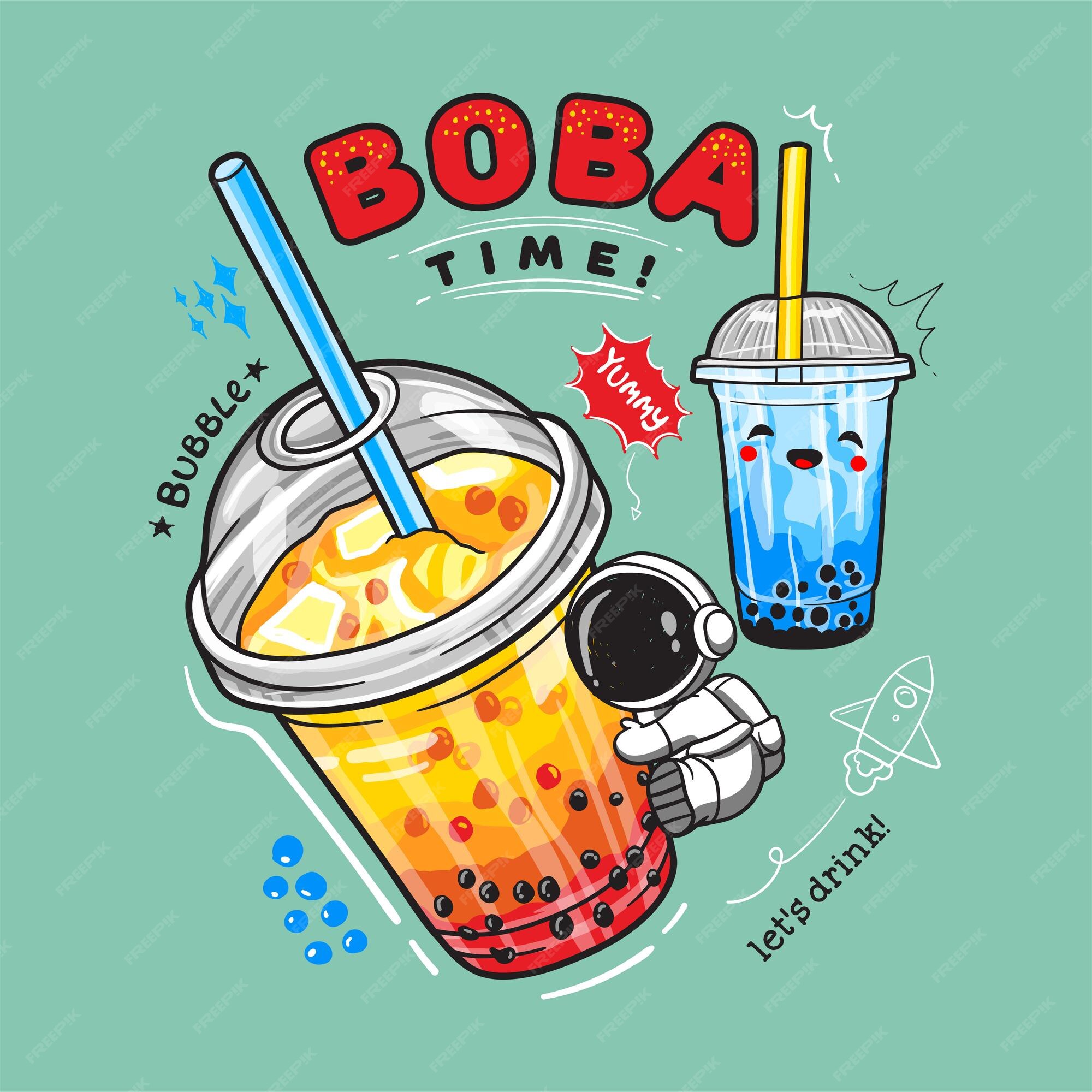 Chào mừng đến với thế giới bóng bay trà sữa đầy màu sắc! Hãy đến xem poster Bubble Tea thú vị này mà chúng tôi đã tạo ra chỉ để truyền cảm hứng và vô vàn niềm vui. Nếu bạn là một tín đồ yêu trà sữa hay đơn giản là muốn khám phá thế giới mới lạ thì hãy đến với chúng tôi.