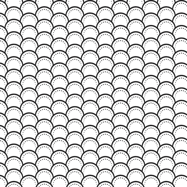 bubble wave Seamless pattern vector background design