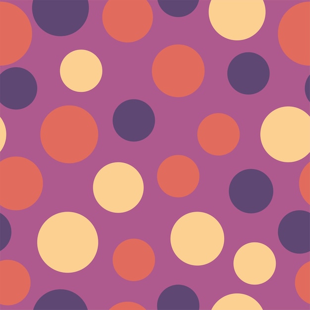 Bubbles seamless pattern texture and template. Multicolored. Colorful ornamental graphic design.