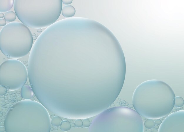 bubbles vector wallpaper, abstract background , soap bubbles