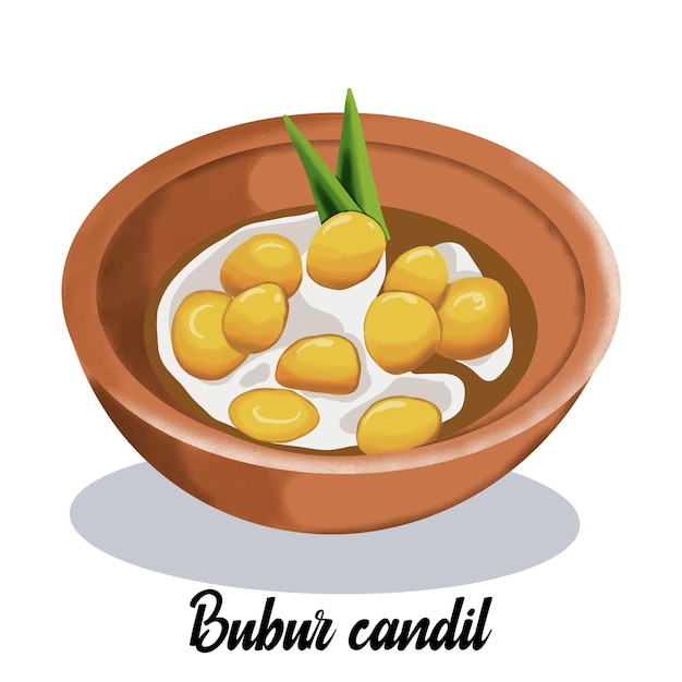 Vettore bubur candido