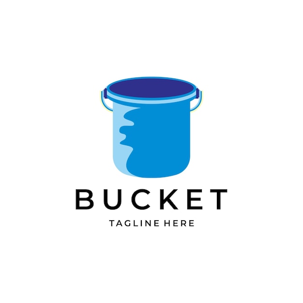 bucket designs logo simple inspiration