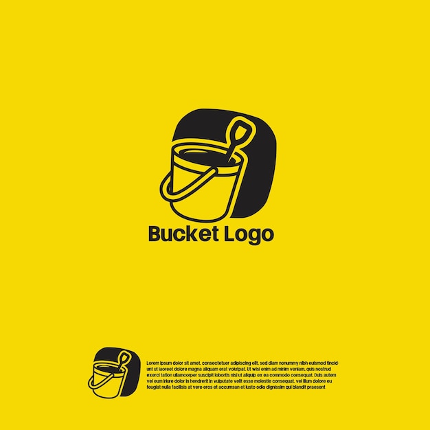 bucket Logo design